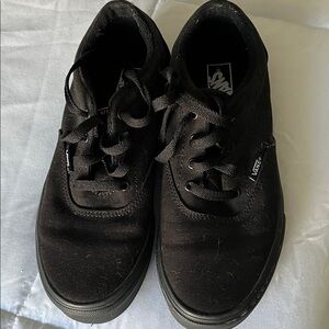 Vans Mens Classic Black Sneakers